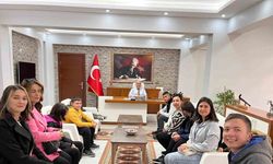 Kaymakam İlhan, özel öğrencileri ağırladı