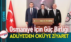 Osmaniye'de Adalet ve Akademi Birliği: Rektör Uzun'a Ziyaret