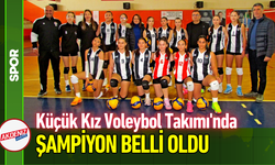 Küçük Kız Voleybol Takımı'nda Şampiyon Belli Oldu!