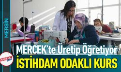 MERCEK Kursiyerleri Kıyafet Evine Destek İçin El Ele