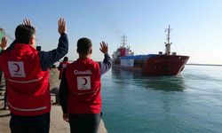 Mersin'den Gazze'ye 19. İyilik Gemisi Uğurlandı: 1300 Ton Yardım