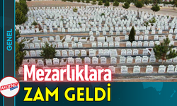 Büyükşehir'de Mezarlıklara Zam Geldi!