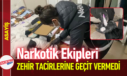 Narkotik Ekipleri Zehir Tacirlerine Geçit Vermedi