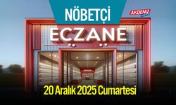 Osmaniye’de 20 Aralık 2025 Cumartesi Günü Nöbetçi Eczaneler