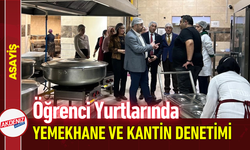 Öğrenci Yurtlarında Yemekhane Ve Kantin Denetimi!