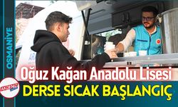 Osmaniye'de Öğrenciler Derse Çorba İle Başladı