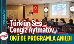 OKÜ’de Cengiz Aytmatov ve Türk Dili Ailesi Günü