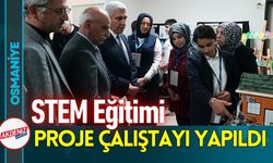 Osmaniye'de Scientix Projesi STEM Çalıştayı Önemseniyor