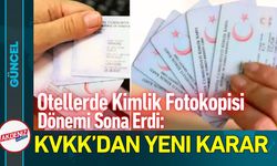 Otellerde Kimlik Fotokopisi Dönemi Sona Erdi