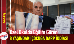 Özel Okulda Eğitim Gören 8 Yaşındaki Çocuğa Darp İddiası!