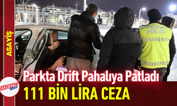 Parkta Drift Pahalıya Patladı: 111 Bin Lira Ceza!