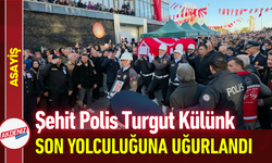 Şehit Polis Turgut Külünk Son Yolculuğuna Uğurlandı!