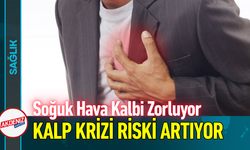 Soğuk Hava Kalbi Zorluyor, Kalp Krizi Riski Artıyor!