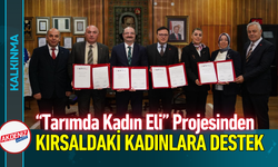 “Tarımda Kadın Eli" Projesinden Kırsaldaki Kadınlara Destek!