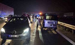 TEM’in Bolu geçişinde 3 araç çarpıştı: 7 yaralı