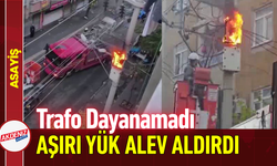 Trafo Dayanamadı: Aşırı Yük Alev Aldırdı!