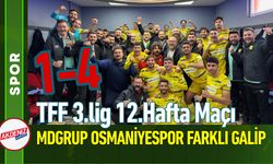 Osmaniyespor, Deplasmandan Farklı Galip Dönüyor