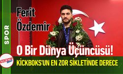 Osmaniyeli Kickbokscu Ferit Özdemir, "Gururluyum"