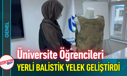 Üniversite Öğrencileri Yerli Balistik Yelek Geliştirdi!