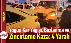 Van’da Zincirleme Kaza: 4 Yaralı