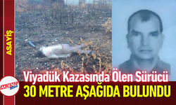Viyadük Kazasında Ölen Sürücü, 30 Metre Aşağıda Bulundu!