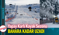Yapay Karlı Kayak Sezonu Bahara Kadar Uzadı!