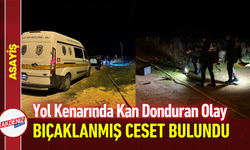 Yol Kenarında Kan Donduran Olay: Bıçaklanmış Ceset Bulundu!