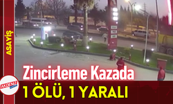 Zincirleme Kazada 1 Ölü, 1 Yaralı