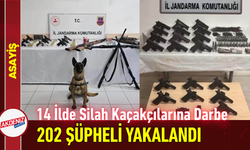 14 İlde Silah Kaçakçılarına Darbe: 202 Şüpheli Yakalandı!