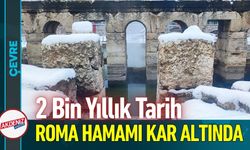 2 Bin Yıllık Tarih Beyaza Büründü: Masalsı Manzara