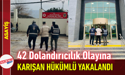 42 Dolandırıcılık Olayına Karışan Hükümlü Yakalandı!