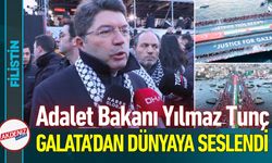 Adalet Bakanı Yılmaz Tunç Filistin İçin Vicdanın Sesi Oldu