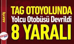 Adana Otoyolunda Yolcu Otobüsü Devrildi: 8 Yaralı