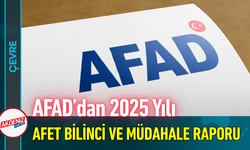 AFAD’dan 2025 Yılı Afet Bilinci ve Müdahale Raporu!