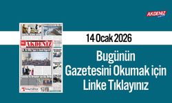Akdeniz Gazetesi 14 Ocak’ta Hangi Haberlere Yer Verdi?