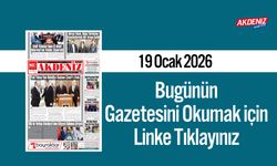 Akdeniz Gazetesi 19 Ocak’ta Hangi Haberlere Yer Verdi?
