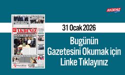Akdeniz Gazetesi 31 Ocak’ta Hangi Haberlere Yer Verdi?