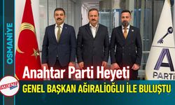 Osmaniye Anahtar Parti Heyeti Genel Merkezde!