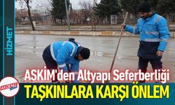 ASKİM'den Altyapı Seferberliği: Taşkınlara Karşı Önlem