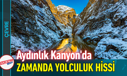 Aydınlık Kanyon'da Zamanda Yolculuk Hissi!