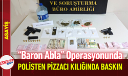 “Baron Abla” Operasyonunda Polisten Pizzacı Kılığında Baskın