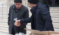 Beypazarı’nda Miraç Kandili'nde Binlerce Simit Dağıtıldı