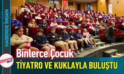 Binlerce Çocuk Tiyatro ve Kuklayla Buluştu!