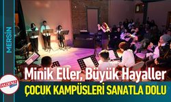 Çocuk Kampüslerinden Resim Sergisi ve Mini Konser