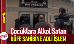 Çocuklara Alkol Satan Büfe Sahibine Adli İşlem!