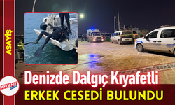 Denizde Dalgıç Kıyafetli Erkek Cesedi Bulundu!
