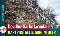 Dev Buz Sarkıtlarından Kartpostallık Görüntüler!