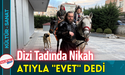 Dizi Tadında Nikah: Atıyla "Evet" Dedi!