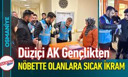 Osmaniye' Düziçi'den AK Gençlikten Sıcak İkram!