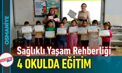 Osmaniye'de Miniklere "Sağlıklı Yaşam" Rehberliği